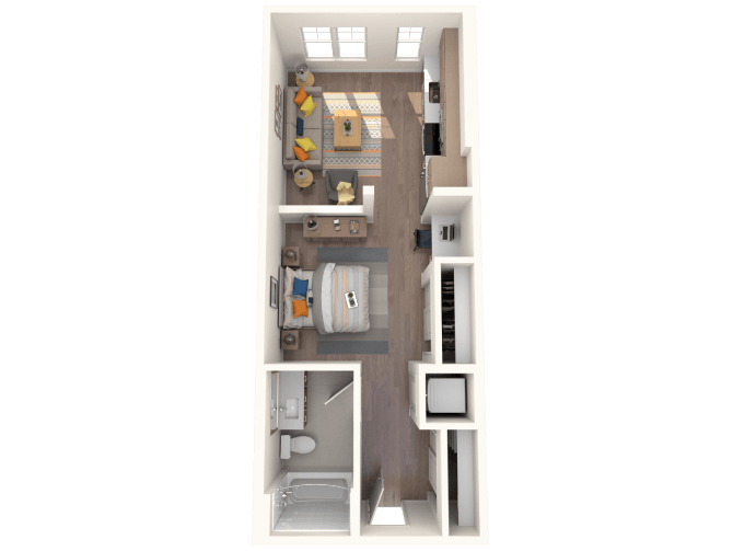 Bed Posts floor plan